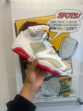 Air Jordan hare 6s size 9.5